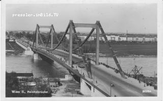 Reichsbrücke - Wien  2.,Leopoldstadt - alte historische Fotos Ansichten Bilder Aufnahmen Ansichtskarten 
