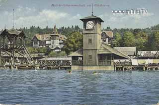 Militärschwimmschule - Klagenfurt am Wörthersee - alte historische Fotos Ansichten Bilder Aufnahmen Ansichtskarten 