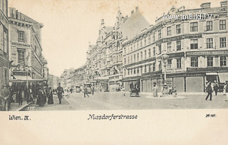 Wien - Nussdorfersterstrasse - Wien - alte historische Fotos Ansichten Bilder Aufnahmen Ansichtskarten 