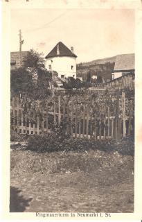 Neumarkt in Steiermark - Ringmauerturm - Steiermark - alte historische Fotos Ansichten Bilder Aufnahmen Ansichtskarten 