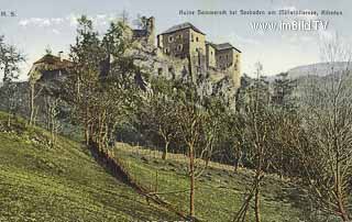 Ruine Sommereck - Spittal an der Drau - alte historische Fotos Ansichten Bilder Aufnahmen Ansichtskarten 