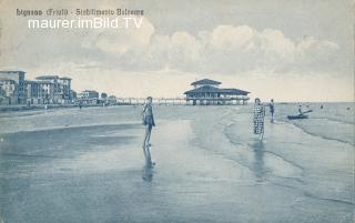 Lignano - Strand - alte historische Fotos Ansichten Bilder Aufnahmen Ansichtskarten 