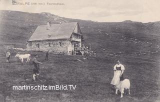 Koralpe, Touristenhaus - Kärnten - alte historische Fotos Ansichten Bilder Aufnahmen Ansichtskarten 