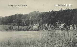 Seeboden - Villengruppe Schattseiten - Spittal an der Drau - alte historische Fotos Ansichten Bilder Aufnahmen Ansichtskarten 