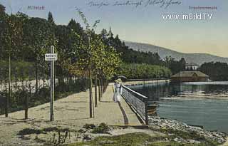 Millstatt - Strandpromenade - Spittal an der Drau - alte historische Fotos Ansichten Bilder Aufnahmen Ansichtskarten 
