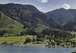 Strandbad Knaller in Techendorf - Spittal an der Drau - alte historische Fotos Ansichten Bilder Aufnahmen Ansichtskarten 