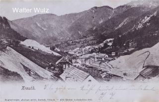 Kreuth Ortsansicht - Kärnten - alte historische Fotos Ansichten Bilder Aufnahmen Ansichtskarten 