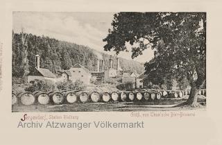 Bleiburg Brauerei Sorgendorf - Kärnten - alte historische Fotos Ansichten Bilder Aufnahmen Ansichtskarten 