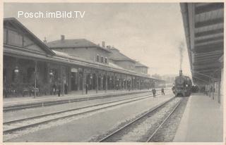 Villach Hauptbahnhof - Oesterreich - alte historische Fotos Ansichten Bilder Aufnahmen Ansichtskarten 