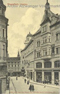 Klagenfurt Obstplatz  - Oesterreich - alte historische Fotos Ansichten Bilder Aufnahmen Ansichtskarten 