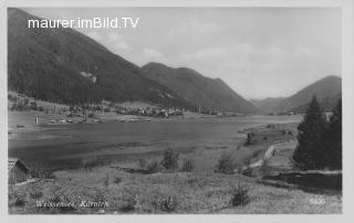 Weissensee Panorama - Weißensee - alte historische Fotos Ansichten Bilder Aufnahmen Ansichtskarten 