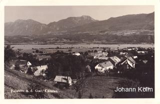 Feistritz an der Gail, Ortsansicht - Villach Land - alte historische Fotos Ansichten Bilder Aufnahmen Ansichtskarten 