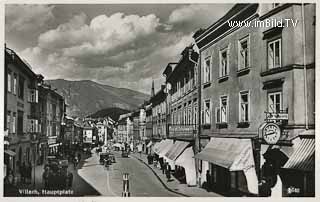 Villach - Hauptplatz - Kärnten - alte historische Fotos Ansichten Bilder Aufnahmen Ansichtskarten 