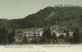 Wasserheilanstalt Mittewald - Kärnten - alte historische Fotos Ansichten Bilder Aufnahmen Ansichtskarten 