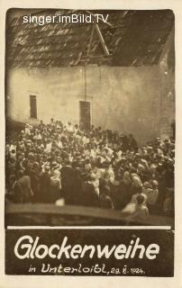 Unterloibl Glockenweihe - Unterloibl - alte historische Fotos Ansichten Bilder Aufnahmen Ansichtskarten 