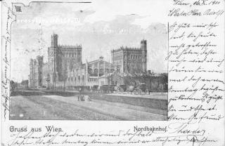 Nordbahnhof - Wien  2.,Leopoldstadt - alte historische Fotos Ansichten Bilder Aufnahmen Ansichtskarten 