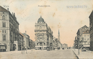 Praterstrasse - Wien  2.,Leopoldstadt - alte historische Fotos Ansichten Bilder Aufnahmen Ansichtskarten 