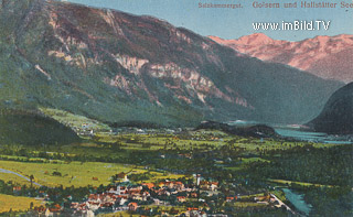 Salzkammergut, Goisern und Hallstätter See - alte historische Fotos Ansichten Bilder Aufnahmen Ansichtskarten 