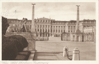 Schönbrunn, Schloss - Wien 13.,Hietzing - alte historische Fotos Ansichten Bilder Aufnahmen Ansichtskarten 
