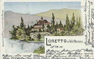 Loretto am Wörthersee - Kärnten - alte historische Fotos Ansichten Bilder Aufnahmen Ansichtskarten 