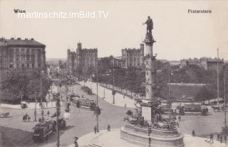 Wien, Praterstern - alte historische Fotos Ansichten Bilder Aufnahmen Ansichtskarten 