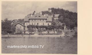 Strandhotel Aschgan - Villach - alte historische Fotos Ansichten Bilder Aufnahmen Ansichtskarten 