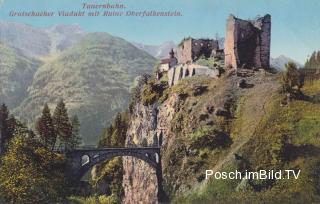 Tauernbahn Südrampe, Gratschacher Viadukt - alte historische Fotos Ansichten Bilder Aufnahmen Ansichtskarten 