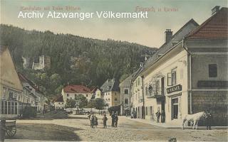 Friesach Hauptplatz - Kärnten - alte historische Fotos Ansichten Bilder Aufnahmen Ansichtskarten 