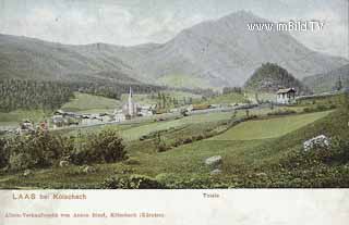 Laas bei Kötschach - Hermagor - alte historische Fotos Ansichten Bilder Aufnahmen Ansichtskarten 