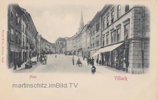 Villach Hauptplatz - Kärnten - alte historische Fotos Ansichten Bilder Aufnahmen Ansichtskarten 