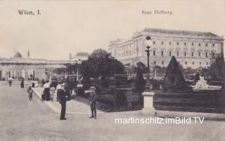 Wien, Neue Hofburg - alte historische Fotos Ansichten Bilder Aufnahmen Ansichtskarten 