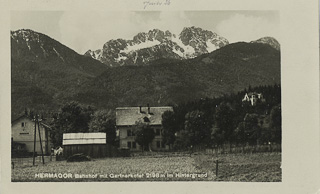 Bahnhof Hermagor - Hermagor - alte historische Fotos Ansichten Bilder Aufnahmen Ansichtskarten 