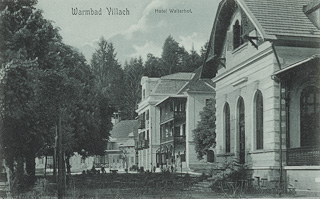 Warmbad - Villach-Warmbad-Judendorf - alte historische Fotos Ansichten Bilder Aufnahmen Ansichtskarten 