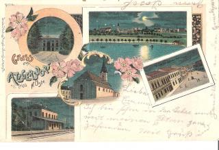 Atzgersdorf an der Erlaa - Wien , Liesing  - Europa - alte historische Fotos Ansichten Bilder Aufnahmen Ansichtskarten 