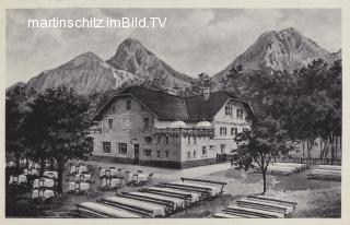 Latschach, Gasthof Hubertusheim - Kärnten - alte historische Fotos Ansichten Bilder Aufnahmen Ansichtskarten 