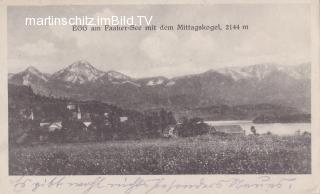 Egg am See - Villach - alte historische Fotos Ansichten Bilder Aufnahmen Ansichtskarten 