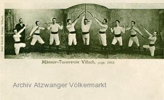 Männer Turnverin, Villach - Kärnten - alte historische Fotos Ansichten Bilder Aufnahmen Ansichtskarten 