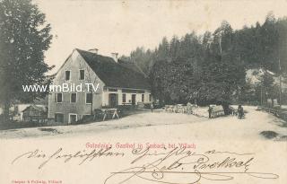 Seebach - Gasthaus Gutzelnig - Villach - alte historische Fotos Ansichten Bilder Aufnahmen Ansichtskarten 