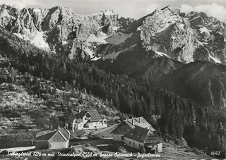 Seebergsattel - Grenzübergang - alte historische Fotos Ansichten Bilder Aufnahmen Ansichtskarten 