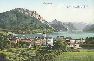 Gmunden - alte historische Fotos Ansichten Bilder Aufnahmen Ansichtskarten 