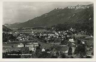Gesamtblick auf Arnoldstein - Villach Land - alte historische Fotos Ansichten Bilder Aufnahmen Ansichtskarten 