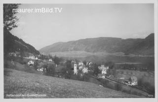 Sattendorf vom Westen - Villach Land - alte historische Fotos Ansichten Bilder Aufnahmen Ansichtskarten 