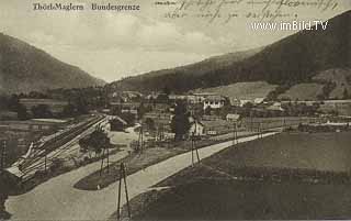 Thörl Maglern - Bundesgrenze - Maglern - alte historische Fotos Ansichten Bilder Aufnahmen Ansichtskarten 