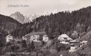 Thörl Maglern, Grenzübergang Italien-Österreich - Villach Land - alte historische Fotos Ansichten Bilder Aufnahmen Ansichtskarten 