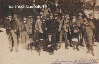 Drobollach - Maria Gailer Jagd - Fuchsjagd  - Kärnten - alte historische Fotos Ansichten Bilder Aufnahmen Ansichtskarten 