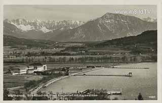 Strandbad Klagenfurt - Klagenfurt am Wörthersee - alte historische Fotos Ansichten Bilder Aufnahmen Ansichtskarten 