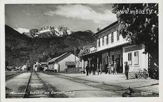 Bahnhof in Hermagor - Europa - alte historische Fotos Ansichten Bilder Aufnahmen Ansichtskarten 