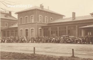 Südbahnhof - Hauptbahnhof - Villach - alte historische Fotos Ansichten Bilder Aufnahmen Ansichtskarten 