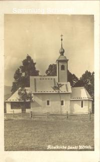 Kirche St. Ulrich - alte historische Fotos Ansichten Bilder Aufnahmen Ansichtskarten 