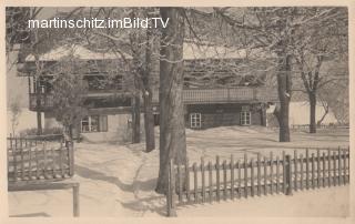 Drobollach, Bernold's Gasthof vom Gastgarten - Kärnten - alte historische Fotos Ansichten Bilder Aufnahmen Ansichtskarten 